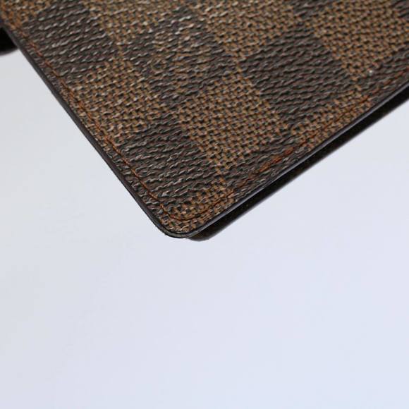 LOUIS VUITTON Damier Ebene Agenda PM Day Planner Cover R20029 LV Auth 58840 - Picture 16 of 16